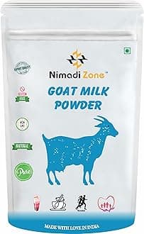 Goat Milk Powder | Freeze Dried, Gluten Free | All Natural - 100 GM by Nimadi Zone