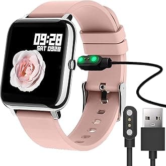 Compatible with Donerton Smartwatch Charger, Magnetic USB Charging Cable Replacement for P22 Smartwatch, Black