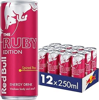 Red Bull Energy Drink Ruby Edition Spiced Pear 250ml x12