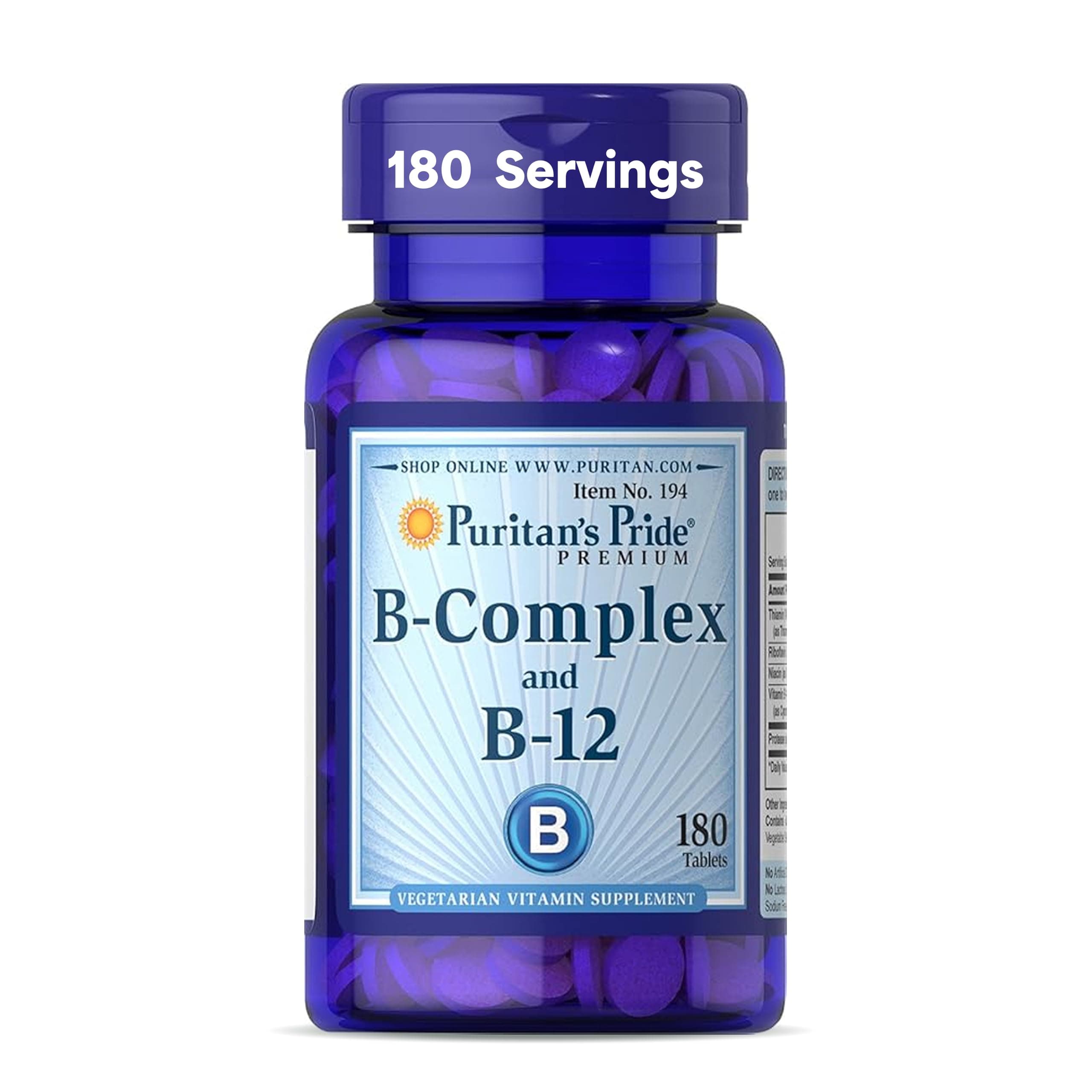 B-complex with B-12 (180)