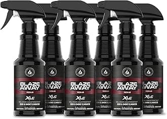 Blaze Away Commercial Air Freshener & Odor Eliminator for Strong Odor - Industrial-Grade Room Spray & Room Deodorizer for Home, Car, Smoke & Pet Odors - Long-Lasting Odor Absorber, Room Fresheners
