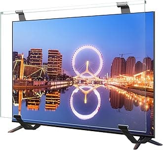 Fohil 70 Inch TV Screen Protector, HD Clear Acrylic Protective TV Display Protector, Screen Protector for Single-point Support TV/Dual-point Support TV/Wall-mounted TV/Computer Monitor