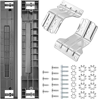 SKK-8K SKK-7A Fit for Sam.sung Stacking Kit 27 Inch Wide Front Load Washer and Dryer -Simple Installation-Save Space, Replaces Part SKK-7A, SKK-8K, SK-5A - BY AMI PARTS