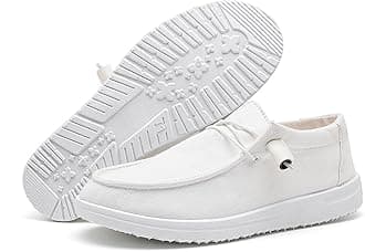 Womens Loafers Women Shoes Casual Slip-On Canvas Shoes Breathable Lightweight Boat Shoes for Women