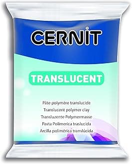 CernitTransparant Clay 56g, Sapphire, 7 x 5.5 x 1.5 cm