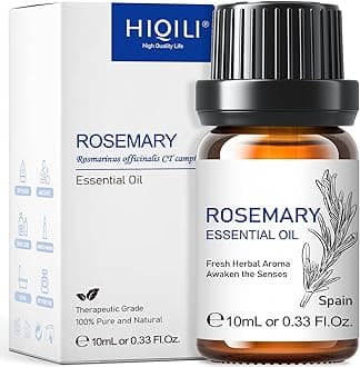 HIQILI Rosemary Oil for Hair Growth, Skin, Scalp, 100% Pure Natural, Add to S...