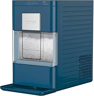 FRIGIDAIRE Gallery EFIC255 Countertop Crunchy Chewable Nugget Ice Maker, 44lbs per Day, Auto Self Cleaning, 2.0 Gen, Navy