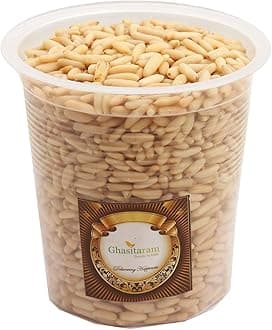 Ghasitaram Gifts Dryfruits - Pine Nuts- Ghasitaram's Pine Nuts Without Shell (Chilgoza) 400 GMS