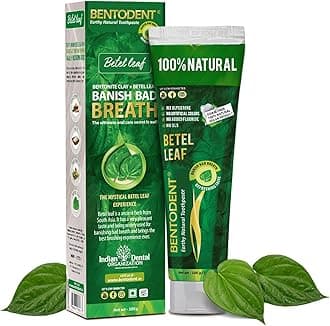 Natural, Fluoride Free, Foam Free & SLS Free (100g (pack of 1), Betel Leaf)