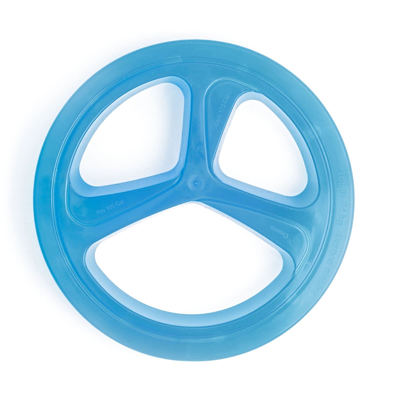 Portions Master Weight Management Portion Control Plate, 185, 5.4 Ounce