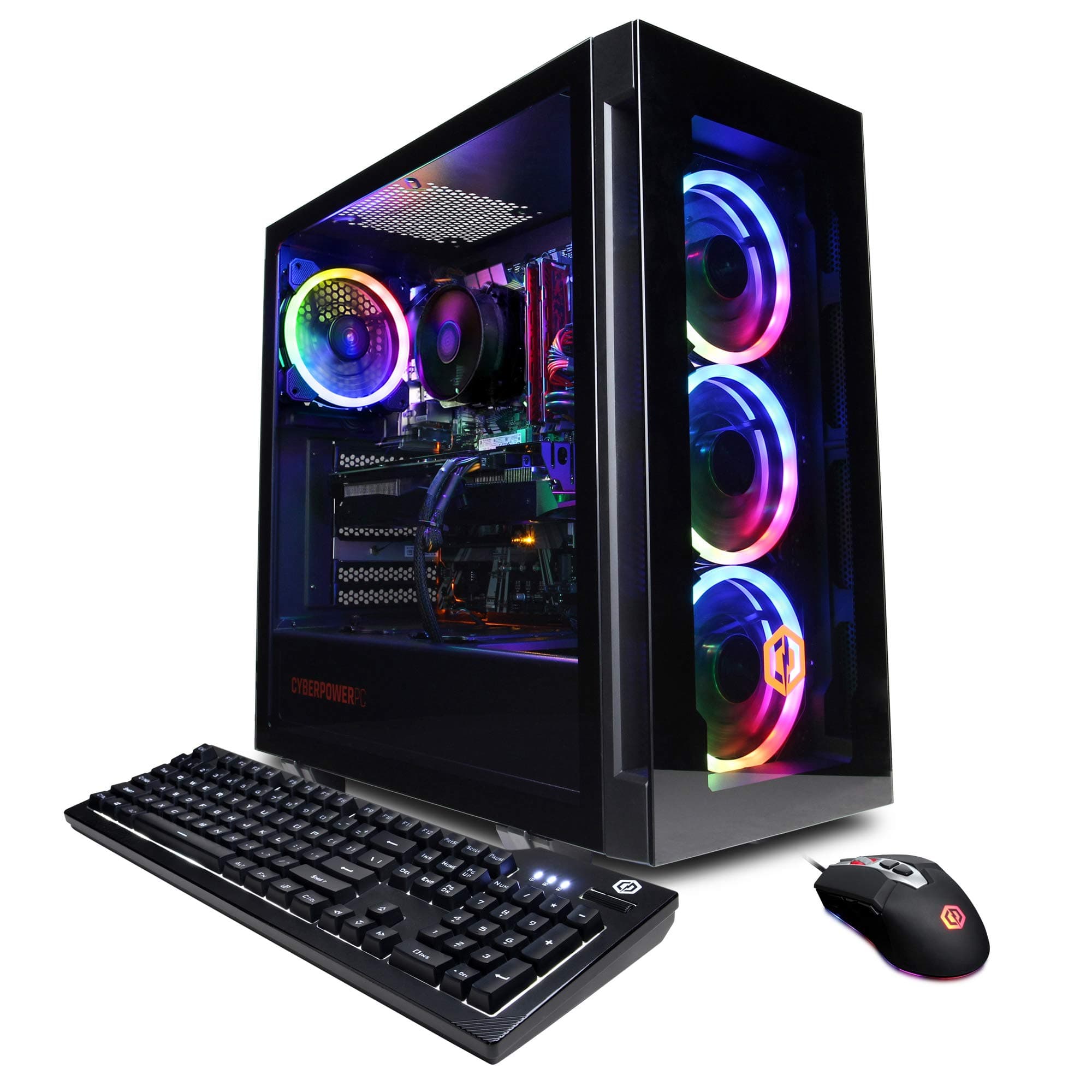 Gamer Xtreme VR Gaming PC, Intel Core i7-12700F 2.1GHz, GeForce RTX 3060 12GB, 16GB DDR4, 1TB NVMe SSD, WiFi & Win 11 Home (GXiVR8040A12), Black