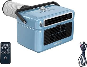 Portable Air Conditioner, 2000BTU 11.5Lb Tent Air Conditioner, Low Power Consumption, Camping Air Conditioner for Van Life,Tent, Outdoor(with 24V DC power cord)