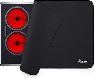 Stove Top Covers - Glass Top & Ceramic Cooktop Protectors, Full Covers for Electric Stovetop, Black-2132 inch