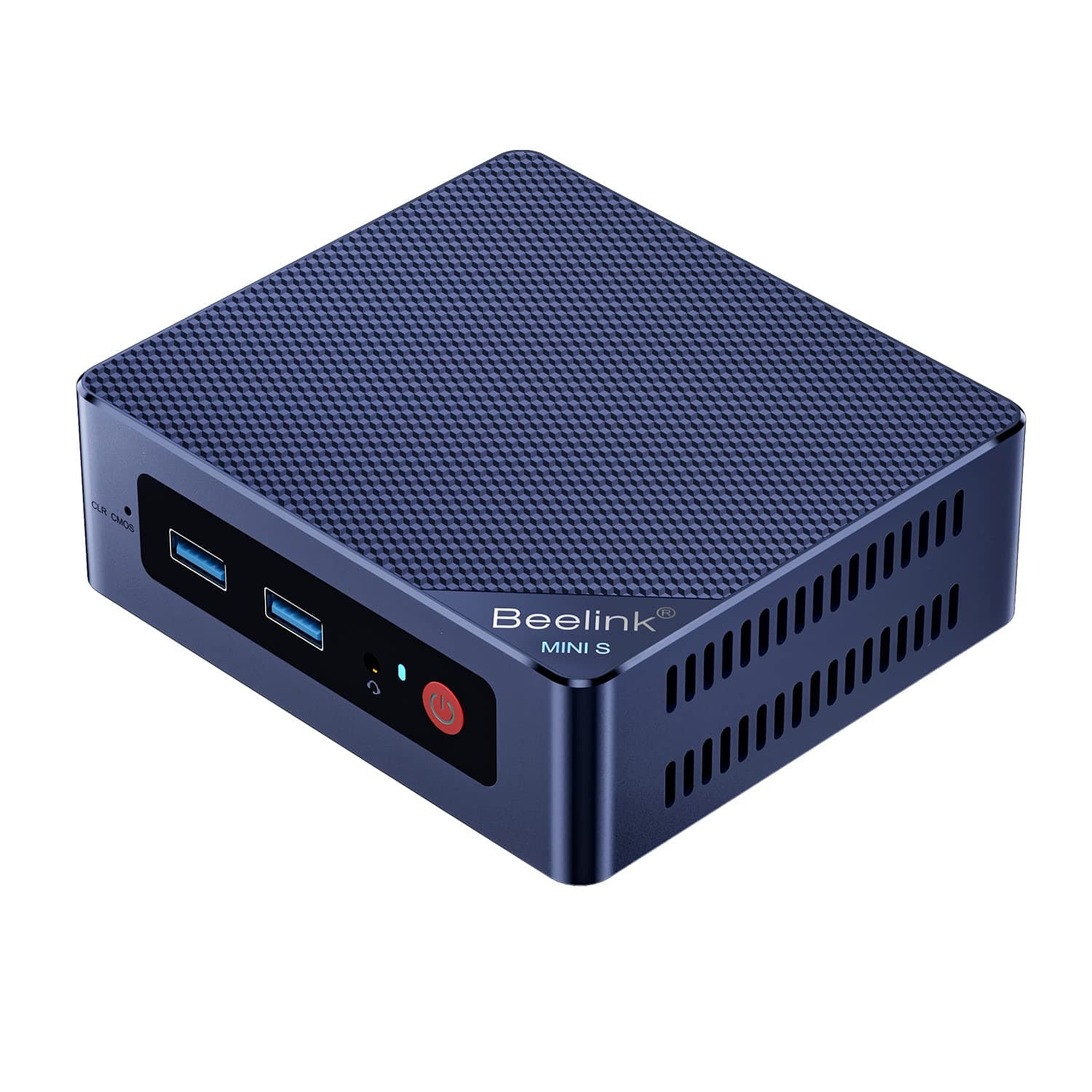 Beelink MINI S12 Mini PC, 12th Gen Intel Alder Lake N95 Processor (up to 3.4GHz), 12G RAM 256GB SSD Business Mini Desktop PC, Dual HDMI/WiFi6/BT 5.2/2.5G LAN/WOL/Auto Power On
