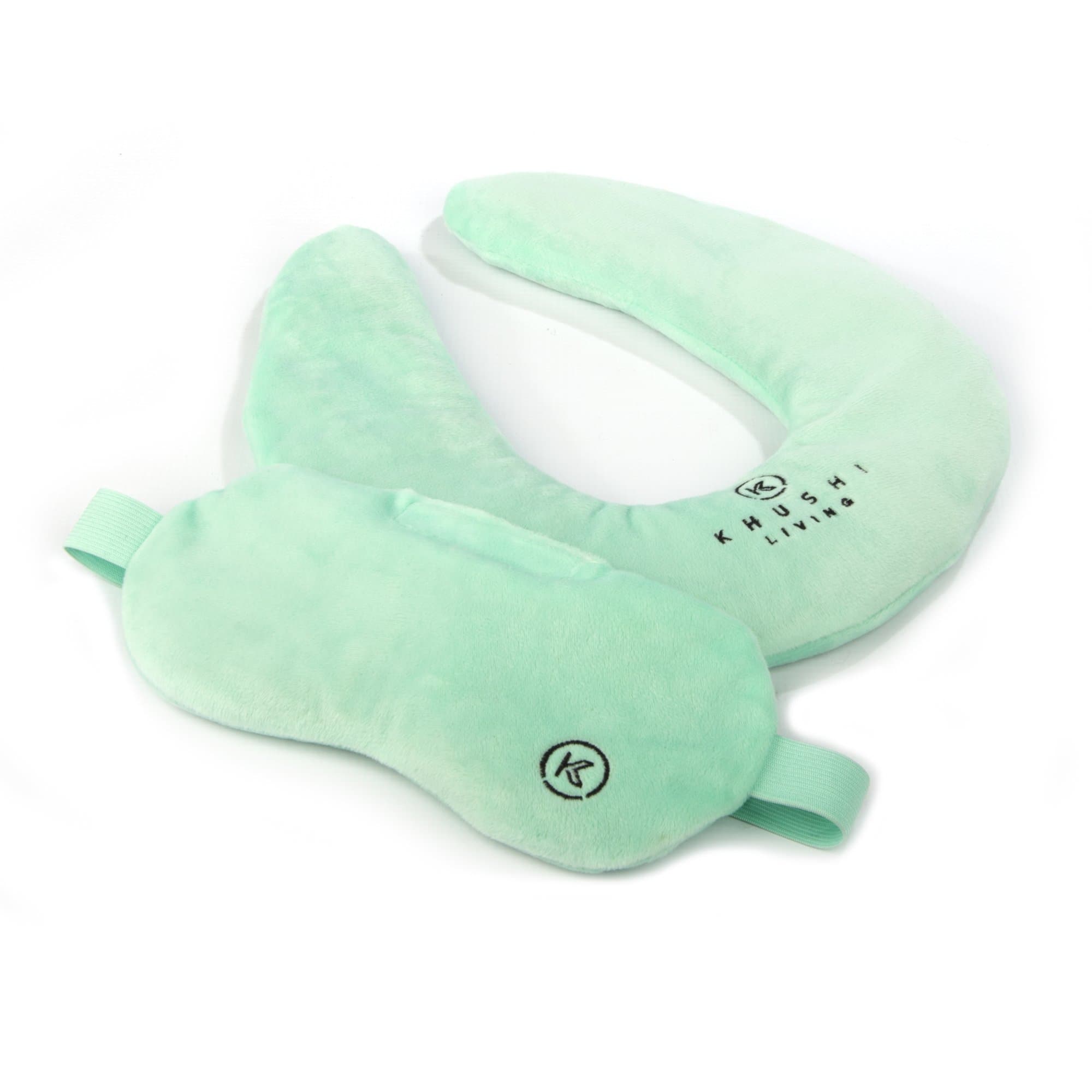 Microwavable Neck Heating Pad with Aromatherapy - Soothing Hot or Cold Therapy Wrap for Neck & Shoulder Pain, Stress Relief, Headache & Migraine Tension - Relaxing Lavender - Now with Free Eye Pillow