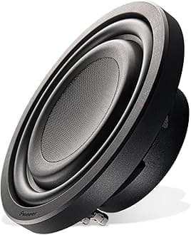 TS-Z10LS4 1300W 10" Z-Series Shallow Mounting Subwoofer, With 4Ω Single Voice Coil