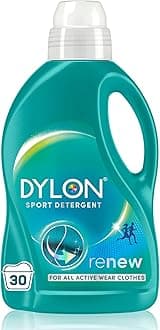 Dylon Sport Detergent (30 Wash Loads), Liquid Laundry Detergent for Active Wear Clothes, Sport Detergent renewing in every wash with optimal results in 10 washes