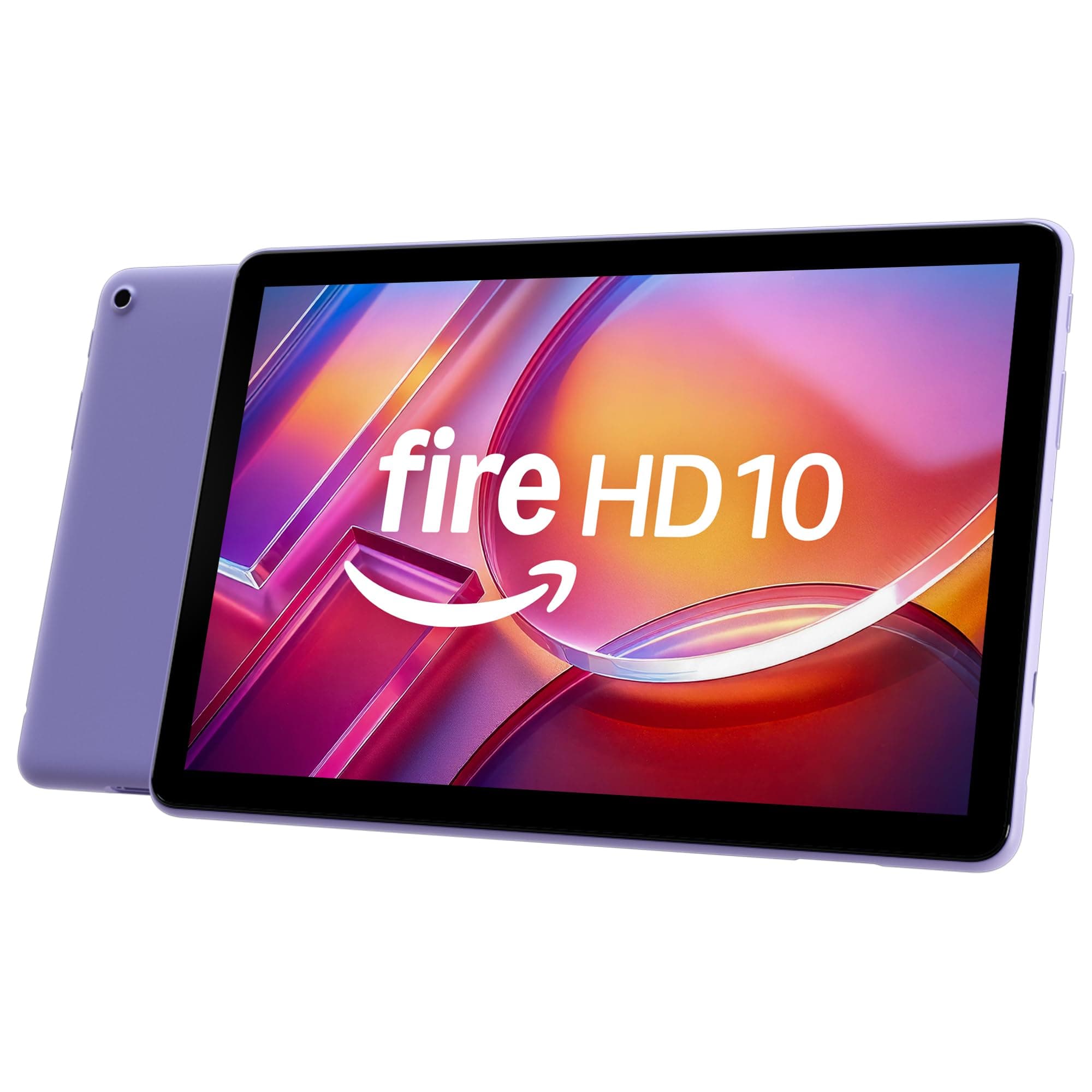 Amazon Fire HD 10 tablet (newest model) built for relaxation, 10.1" vibrant Full HD screen, octa-core processor, 3 GB RAM, 64 GB, Lilac