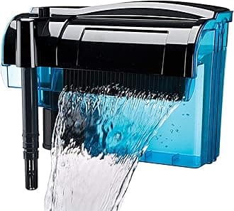 Penn-Plax Cascade Hang-On Aquarium Filter With Quad Filtration System Cleans Up To 100 Gallon Tank (Cpf5)