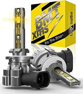 880 881 Fog Light Bulb - 10000LM 3000K Amber Yellow Fog Light Replacement Bulbs, Pack of 2