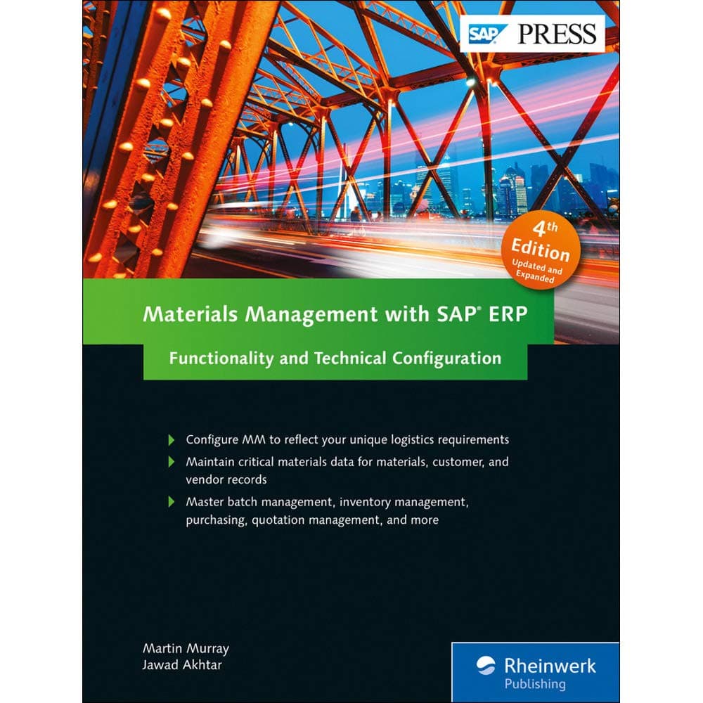 Materials Management with SAP ERP: Functionality and Technical Configuration