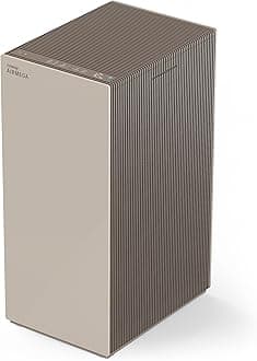 - Air Purifiers for Large Room Whole Home Up to 4,253ft², 2 Sets of XL Washable Pre-Filters and HEPA Filters for Dual Purification, AQI, Turbo Mode, Timer, Wheels, 5yr Warranty, ProX(B)