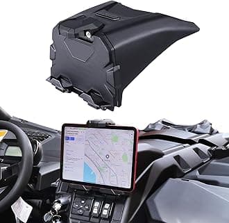 Maverick X3 Tablet Holder Compatible with Can-Am Maverick X3/X3 Max, Sturdy Custom Design, Securely Holds Devices While Riding