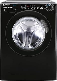 Candy CS148TWBB4/1-80 8kg Freestanding Washing Machine with 1400 rpm - Black - B Rated [Energy Class B]
