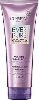 L'Oreal ParisEverPure Volume Sulfate Free Shampoo for Color-Treated Hair, Volume + Shine for Fine, Flat Hair, with Lotus Flower, 11 Fl; Oz (Packaging May Vary)