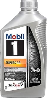1 Supercar Advanced Full Synthetic Motor Oil 0W-40