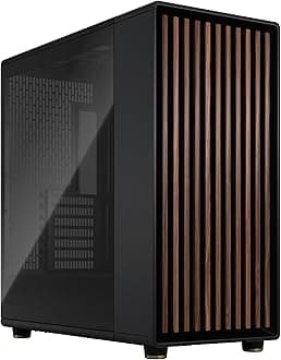 Fractal Design North XL Charcoal Black TG- three 140mm Aspect PWM fans included- Type C USB- EATX airflow full tower PC gaming case