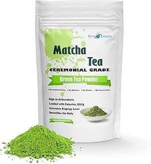 Matcha Green Tea Powder Our Original Ceremonial Grade - 200g (200 Servings) Perfect for Matcha Latte, Natural Detox, Energy-Boosting, Smoothies, Vegan