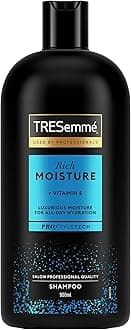 TRESemmé Rich Moisture Shampoo - With Vitamin E, Amino Acids & Ceramide for Deep Hydration, Softness, Damage Repair & All-Day Moisture – Ideal for Dry, Damaged Hair 900ml