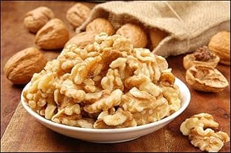Walnuts 500g - Fresh Extra Light Natural Whole Large Premium Californian Raw Walnut Halves USA PURIMA - 500g BULK Packaging)