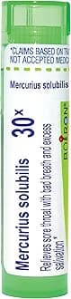 Mercurius Solubilis 30X for Sore Throat with Bad Breath & Excess Salivation - 80 Pellets