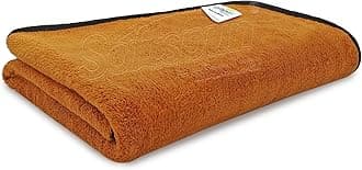 SOFTSPUN Microfiber Bath Towel 1 pc Brown! Ultra Absorbent Super Soft & Lightweight Quick Drying for Men & Women Daily Use Extra Large Size Unisex.