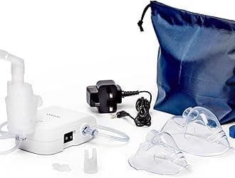 OMRON C803 Compressor Nebuliser, for Adults & Kids Silent Small Compact Home Machine, Breathe Easy Respiratory Treatment Asthma Cold Cough Allergy Relief, 5 Years Guarantee