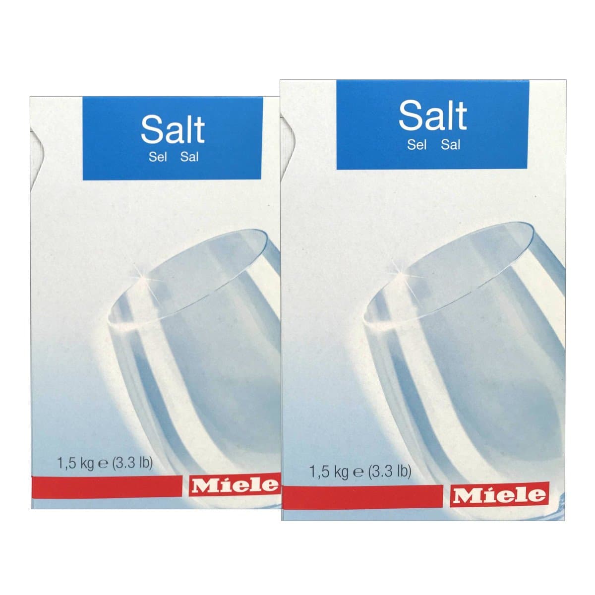 2 PACK - Care Collection Dishwasher Reactivation Salt 3.3lbs