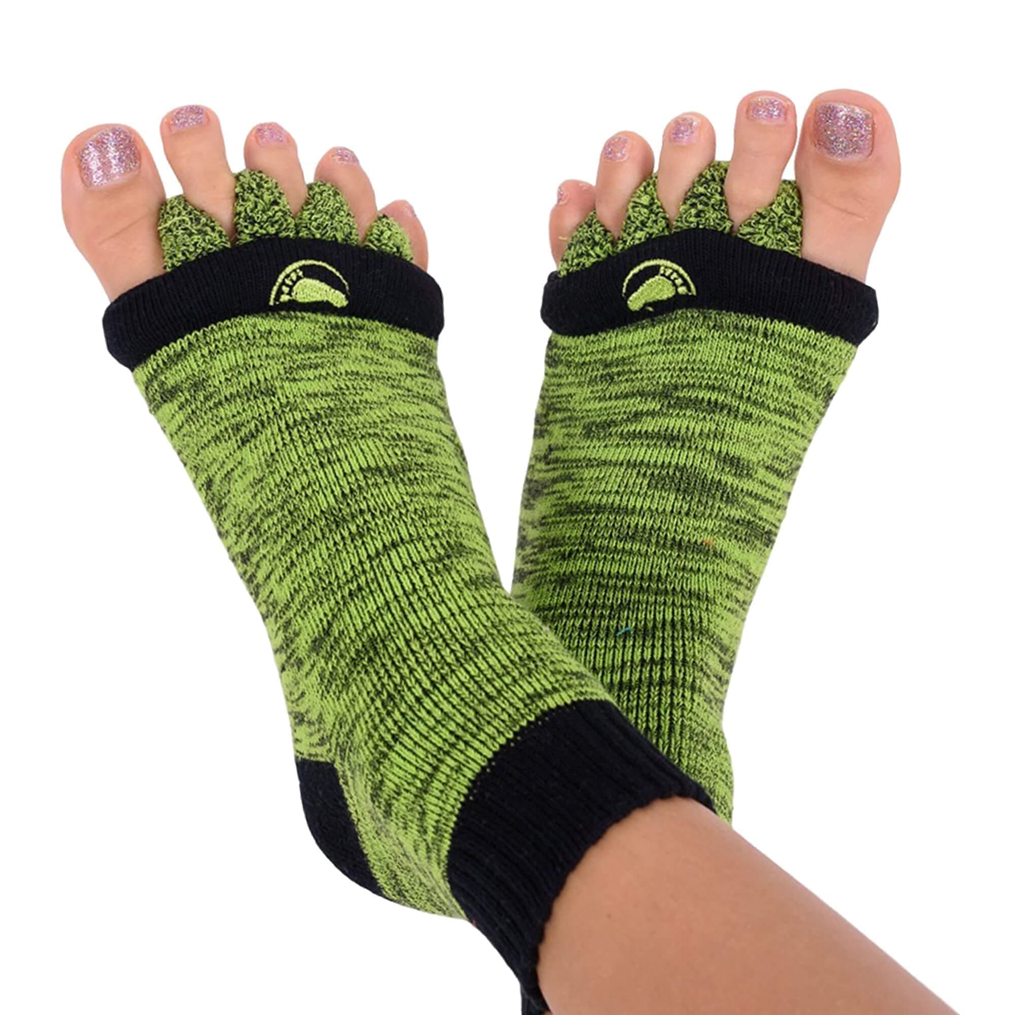 - Foot Alignment Socks with Toe Separators for Men or Women