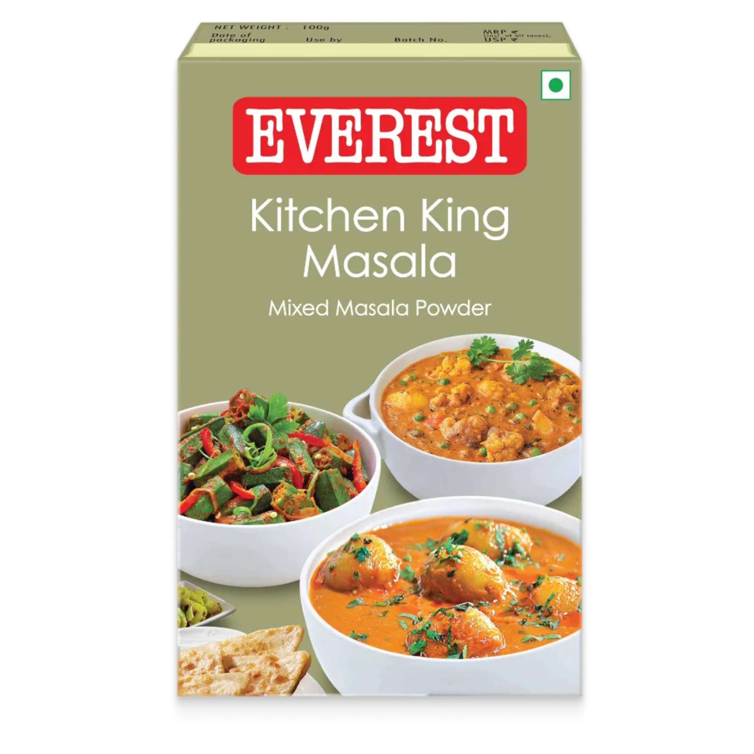 Everest Kitchen King Masala 100g / 3.50 oz (Pack of 3)