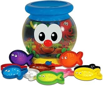 Learn With Me - Color Fun Fish Bowl - Color Teaching Toddler Toys & Gifts for Boys & Girls Ages 2 Years and Up - Preschool Learning Toy, Multicolor