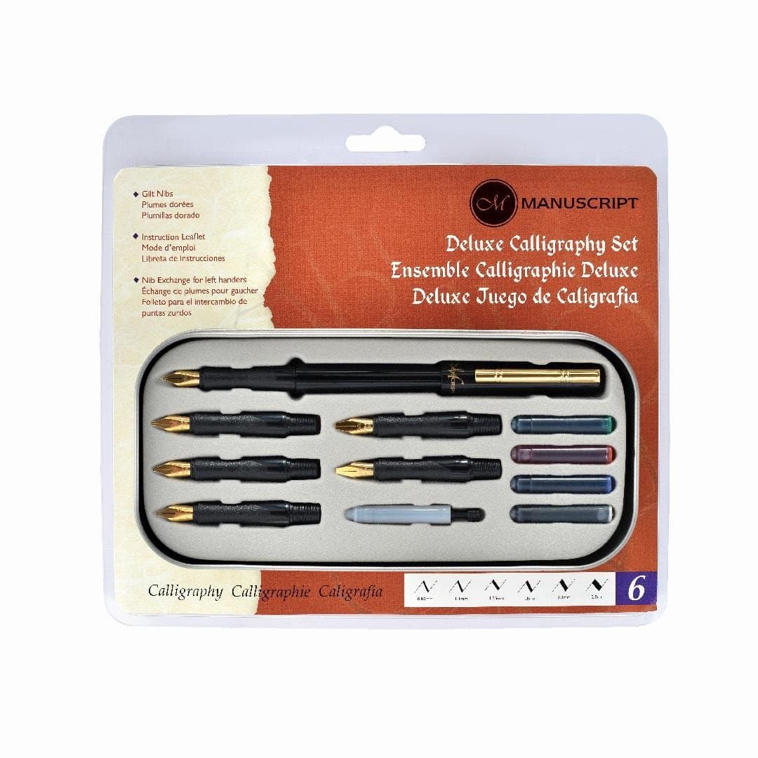 Manuscript Deluxe Calligraphy Fountain Pen Set
