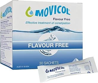 Movicol Flavour-Free Laxative Powder Sachets – 13g Each – 30 Pack – Gentle and Effective Relief from Constipation – Easy to Mix – Sugar-Free – Suitable for Adults and Children Over 12