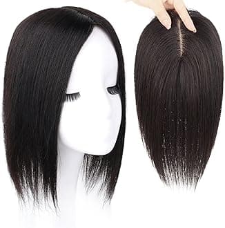 RUNRAYAY Hair Toppers for Women Real Human Hair No Bangs, Swiss Lace Base 10In Human Hairtopper for Women with Thinning Hair - 3.54"*5.51"