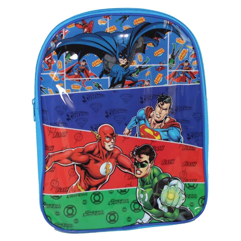 DC Justice League Superman/Batman/Flash and Green Lantern Backpack