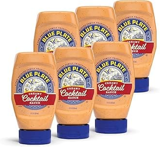 Blue Plate Mayonnaise Creamy Cocktail Sauce, 12 Fl Oz Squeeze Bottle (Pack of 6)