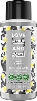 Clarifying Shampoo Delightful Detox Charcoal & Bergamot Vegan, Paraben & Sulfate & Silicone & Cruelty Free, Coconut, 13.5 Fl Oz