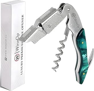 WineOp WINE OPENER KEY (GREEN RESIN)