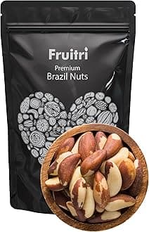 Fruitri Exotic brazil nuts 250g, High in Selenium, Protein rich, Crunchy & Jumbo Brazilian nuts from Amazon Forest dry fruits