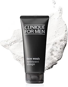 Clinique For Men Face Wash For Normal To Dry Skin Types | Mild Facial Cleanser | With Aloe Vera + Sucrose | Cleanses + Refreshes, 6.7 Fl Oz